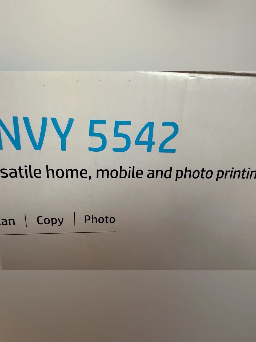 NEW HP ENVY 5542 Wireless All-in-One Printer Scanner Copier Photo Printer NIB